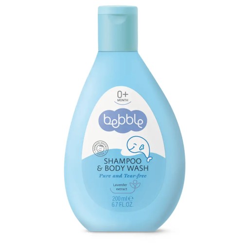 BEBBLE Šampón a gél na umývanie tela 200 ml