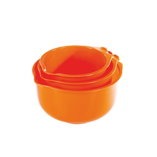 SET PLASTOVÁ MISKA 3 ks. 3L 2L 1,5L NA MIEŠANIE ŠLEHANIE MIEŠANIE