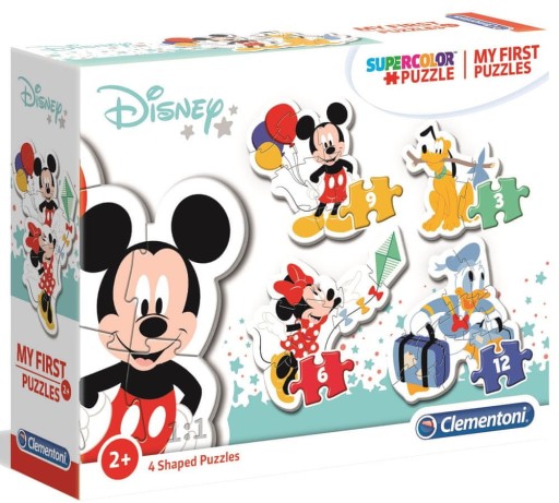 Moje prvé puzzle 4v1 Mickey Mouse Clementoni