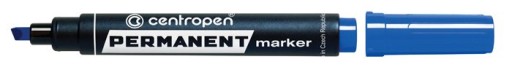 CENTROPEN 8576 čierny permanentný popisovač, rez