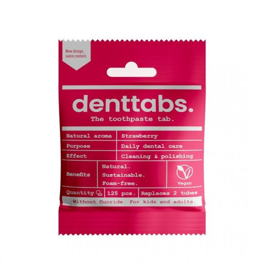 ZUBNÉ TABLETY PRE DETI, BEZ FLUORIDOV, DENTTABS