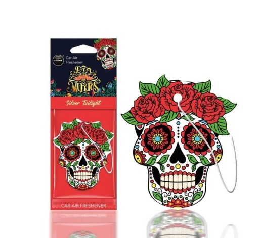 VÔŇA DO AUTA AROMA SILVER TATOO SKULL
