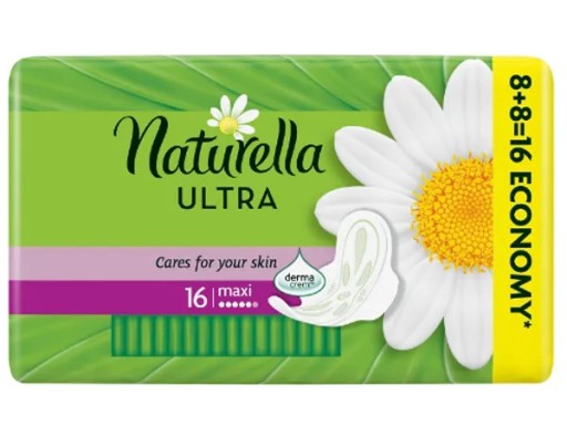 NATURELLA MAXI ULTRA SANITÁRNE NAPS X 16
