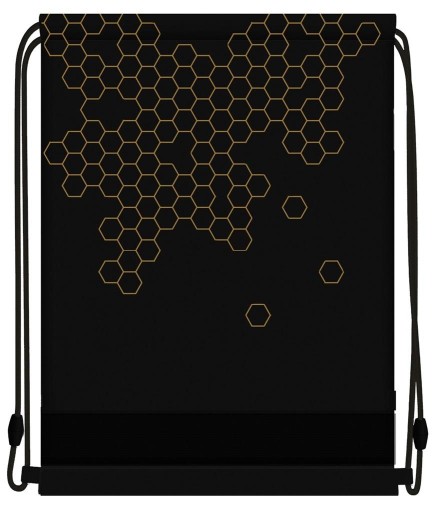 Školská taška Strigo - Black Honeycomb
