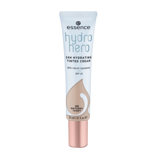 ESSENCE Hydro hero 24h Farbiaci krém 05
