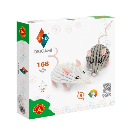 Origami 3D myši