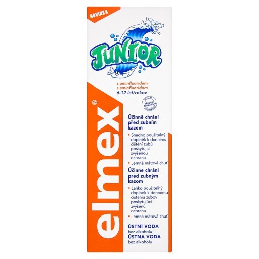 Elmex Junior ústna voda pre deti 400ml