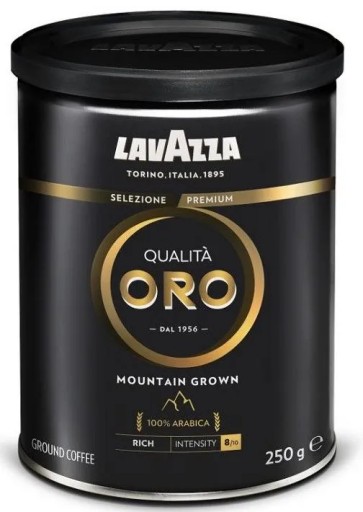 Lavazza Oro horská mletá káva 250g plechovka