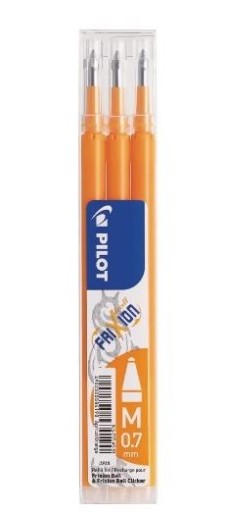 Frixion stierateľná vložka 0,7mm Apricot Pilot 1 ks