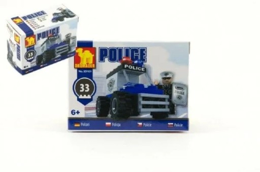 BLOKY POLICAJNÉ POLICAJNÉ AUTO POLICAJNÉ AUTO POLICE CAR séria Kompatibilné