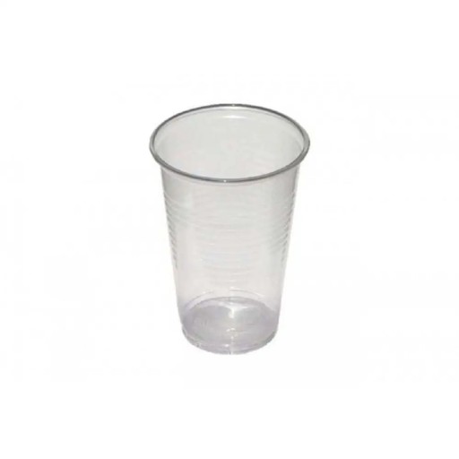 Jednorazové priehľadné plastové poháre 200 ml