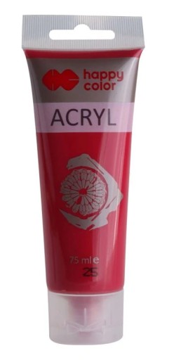 Happy Color akrylové farby 1 ks x 75 ml - tmavo ružové