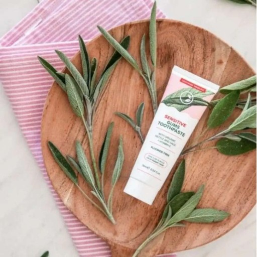 ZUBNÁ PASTA NA CITLIVÉ ĎASNÁ BEZ FLUORIDU ECO 75 ml