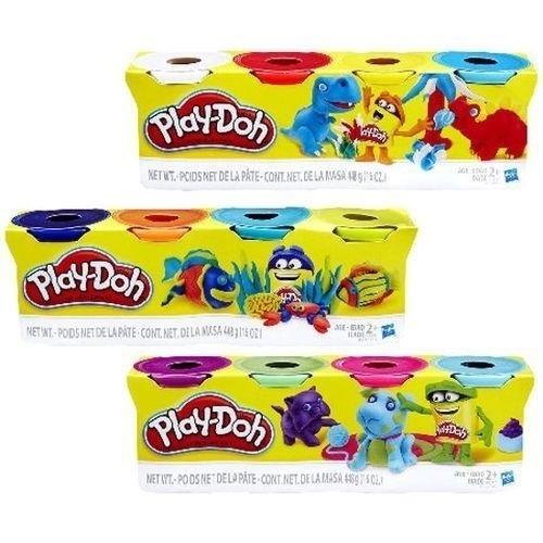 Play Doh Play Doh Sada 4 rúrok 4 FARBY plastelíny