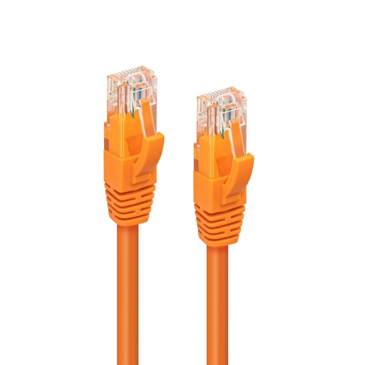 MicroConnect CAT6A UTP 5m Orange LSZH