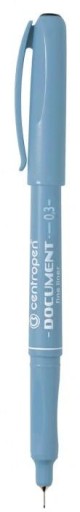 CENTROPEN FINISH DOCUMENT 2631 0,3 MM ČIERNA 612057