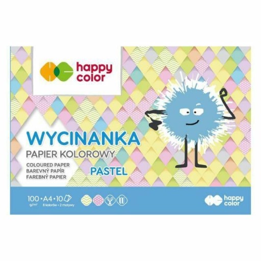 DEKORATÍVNY BLOK FAREBNÝ ŠKOLSKÝ PAPIER