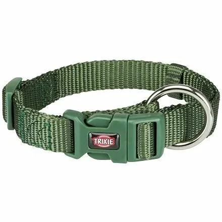 Prémiový golier, S–M: 30–45 cm/15 mm, lesná farba