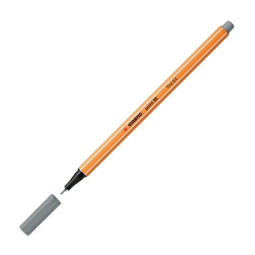 Jemná linka STABILO point 88/95 - Zem sivá SZ-81316(25)