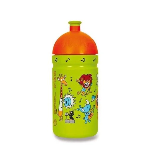 ZDRAVÁ DETSKÁ FĽAŠA PRE DETI ZOO ZELENÁ 500ml