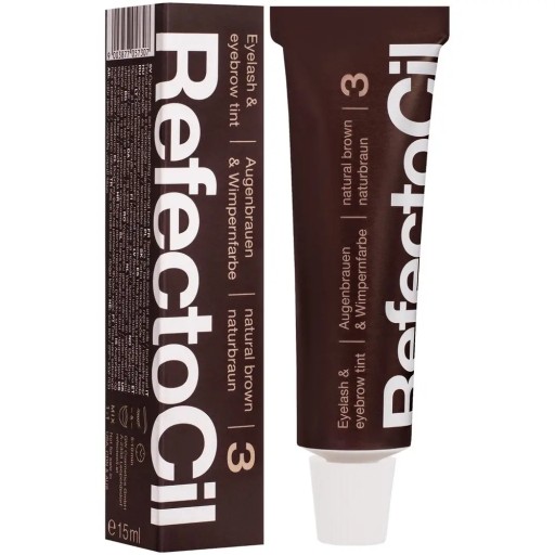 REFECTOCIL 3 GÉL HENNA NA OBOČIE A RIASY HNEDÁ 15ml
