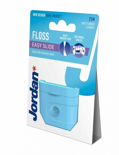 JORDAN EASY SLIDE Floss 25m plochá zubná niť