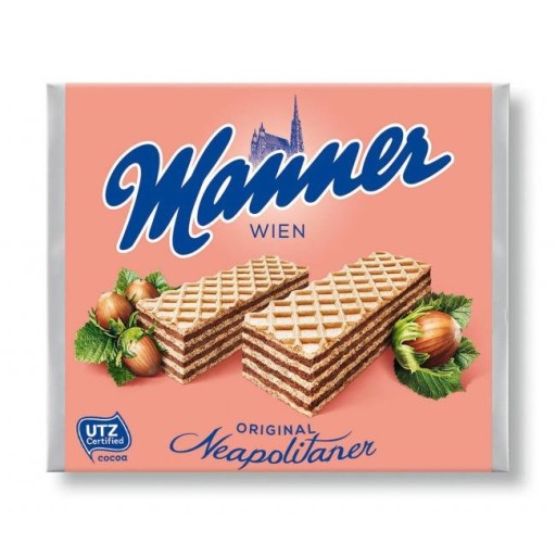 Manner Neapolská oriešková oblátka 75g