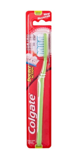 Stredná zubná kefka Colgate Double Action Medium
