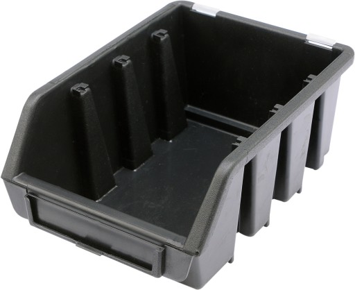 čierny skladovací kontajner s 116 x 161 x 75 / 7883