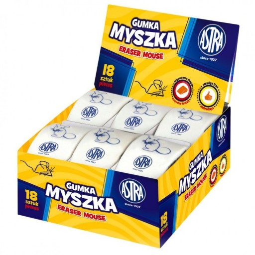 ASTRA MOUSE guma, 2 ks.