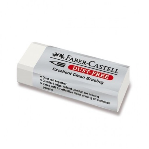 Guma Faber-Castell biela 1 ks veľ