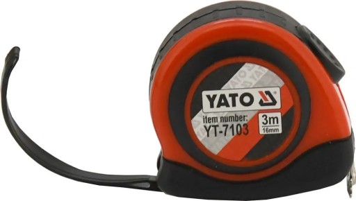 YATO MAGNETICKÉ ZROVNANÉ MEASURE MEASURE NYLON 3M YT-7103