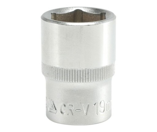 YATO ZÁSUVKA 19MM 1/2 - 6 KRÁTKY CVR KRÁTKY YT-1212