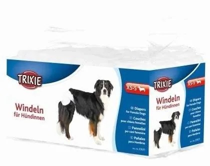 Trixie Plienky pre sučky 12 ks. XS-S