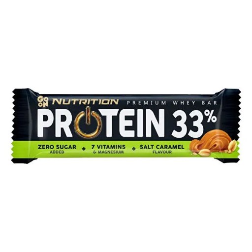 GO ON NUTRITION PROTEIN BAR 33% 50g soľný karamel