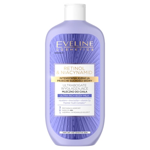 Eveline Cosmetics Retinol a niacinamidové mlieko