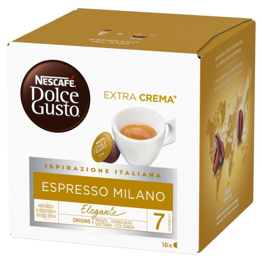 Kapsule pre Dolce Gusto Nescafe Dolce Gusto Espresso Milano 16 ks.