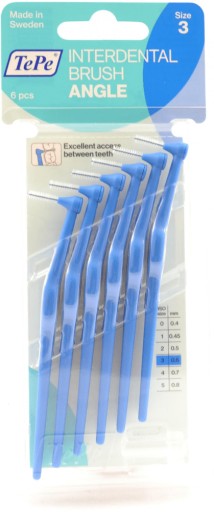 TePe Angle 0,6 mm Medzizubné kefky 6 ks.