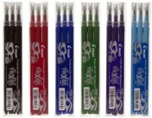 PILOT FRIXION Vymazateľná vložka 0,7 mm 3 kusy FIALOVÁ