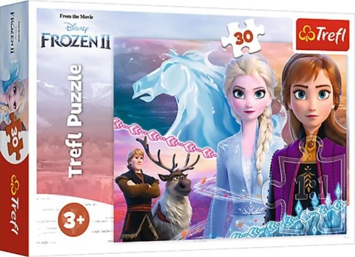PUZZLE 30 EL - Frozen Ice Queen, TREFL 18253