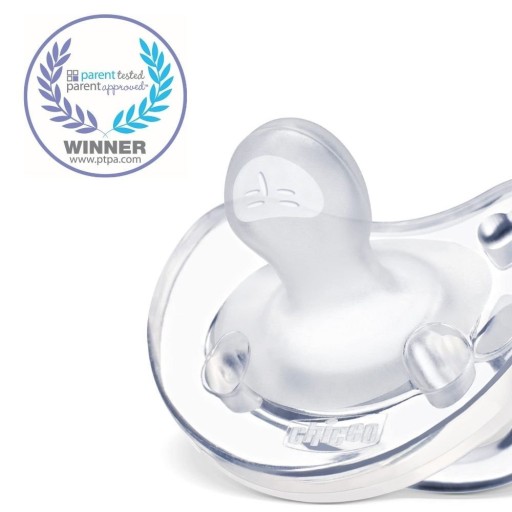PhysioForma ukľudňujúci silikónový cumlík Soft 16-36m Ružový 1 ks