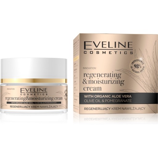 Krém na tvár Eveline Cosmetics Organic Gold