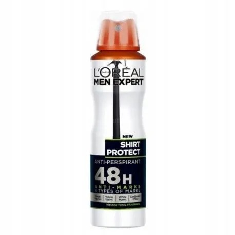 L'OREAL MEN EXPERT SHIRT PROTECT 150ml antiperspirant v spreji