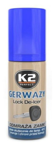 K2 GERWAZY odmrazovač zámkov 50 ML