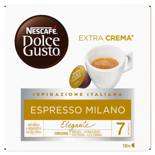 Kapsule pre Dolce Gusto Nescafe Dolce Gusto Espresso Milano 16 ks.