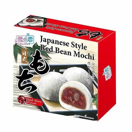 Mochi, ryžové sušienky s fazuľou azuki 140g