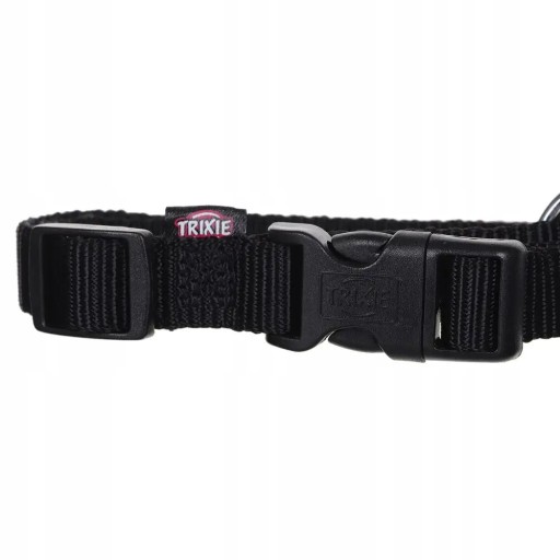 Trixie Nylonový GOLIER S-M 30-45cm/15mm Čierny