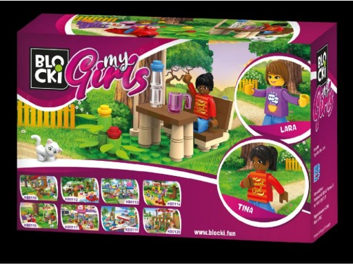 Klocki Blocki MyGirls Letný piknik 73 ks. KB0115