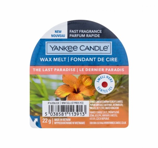 Vonný vosk Yankee Candle Posledný raj