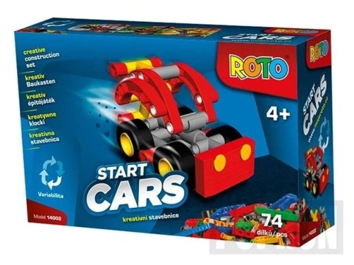 Roto Start Cars blokuje 74 prvkov
